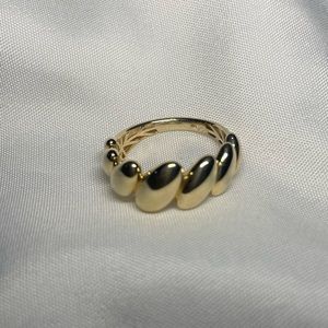 14K Yellow Gold Rope Ring